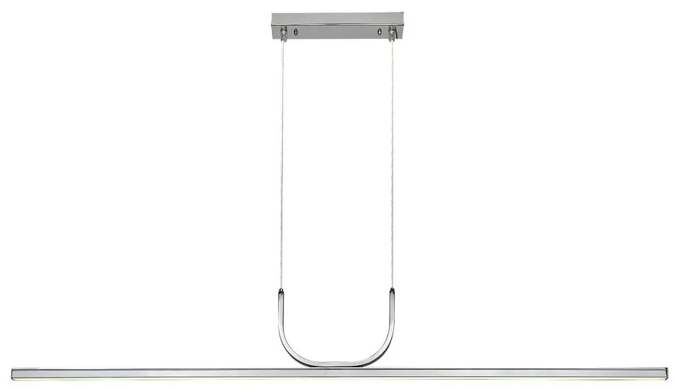 Lustra Suspendata Liniara, LED, Crom, Elia