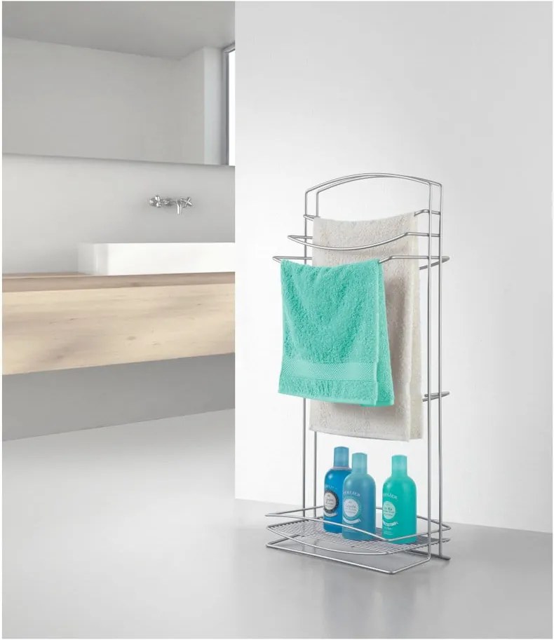Suport pentru prosoape Metaltex Onda, 38 x 83 cm