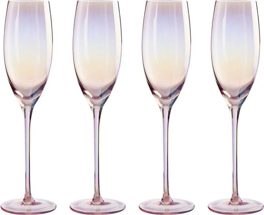 Set de pahare 4 buc. de șampanie 250 ml Frosted – Premier Housewares