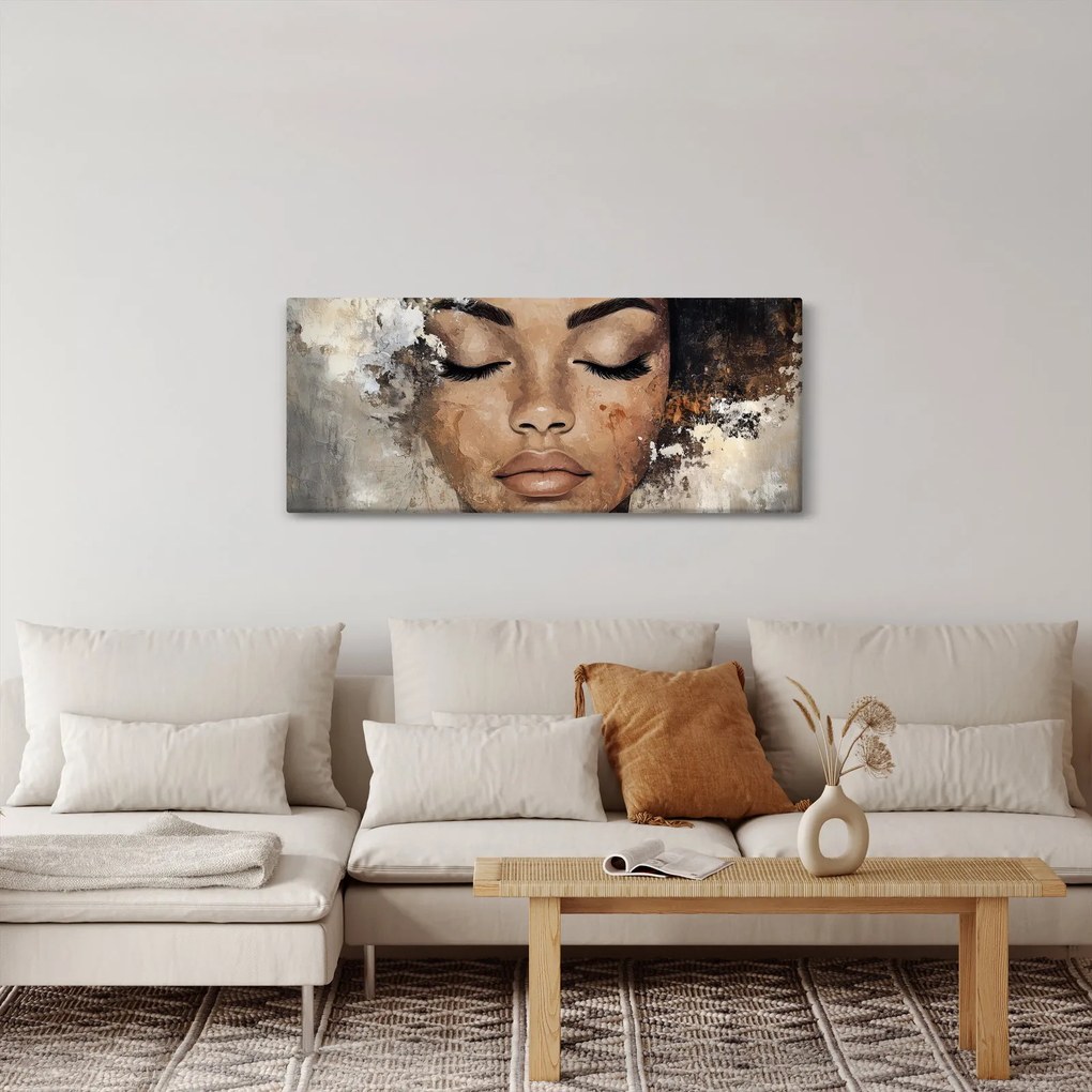 Tablou - Portret de femeie (120x50 cm)