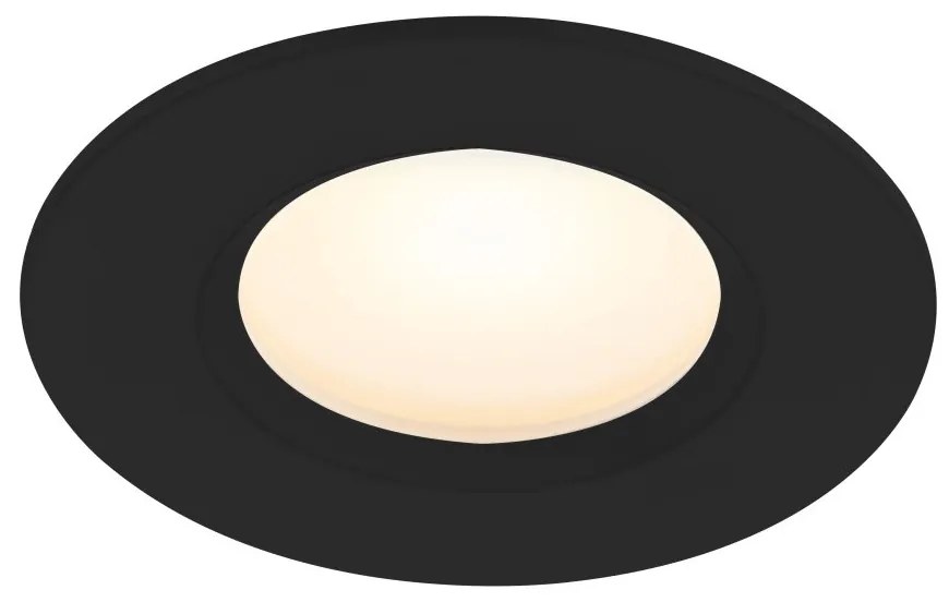 Spot LED incastrabil pentru baie IP65 Tiaki negru 2700K / 4000K MOODMAKER