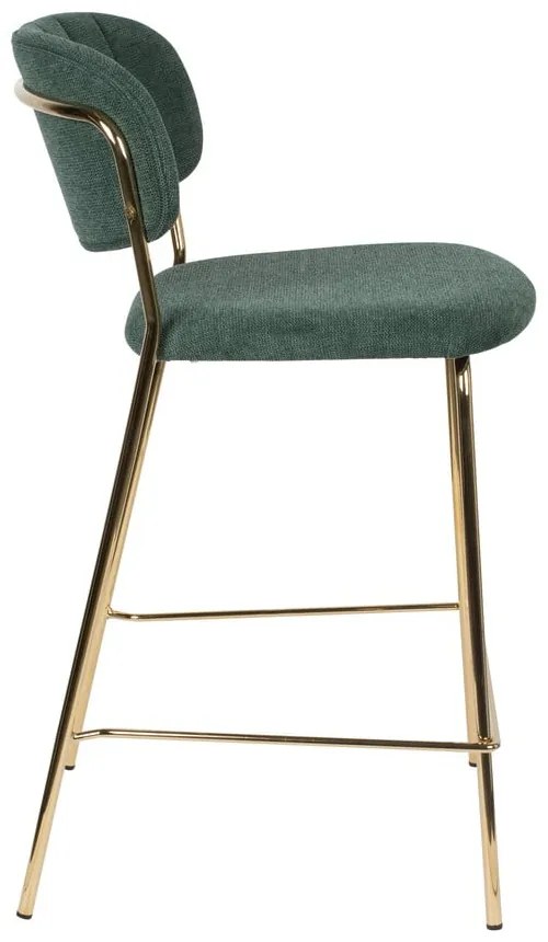 Scaune de bar verde-închis 2 buc. 89 cm Jolien – White Label