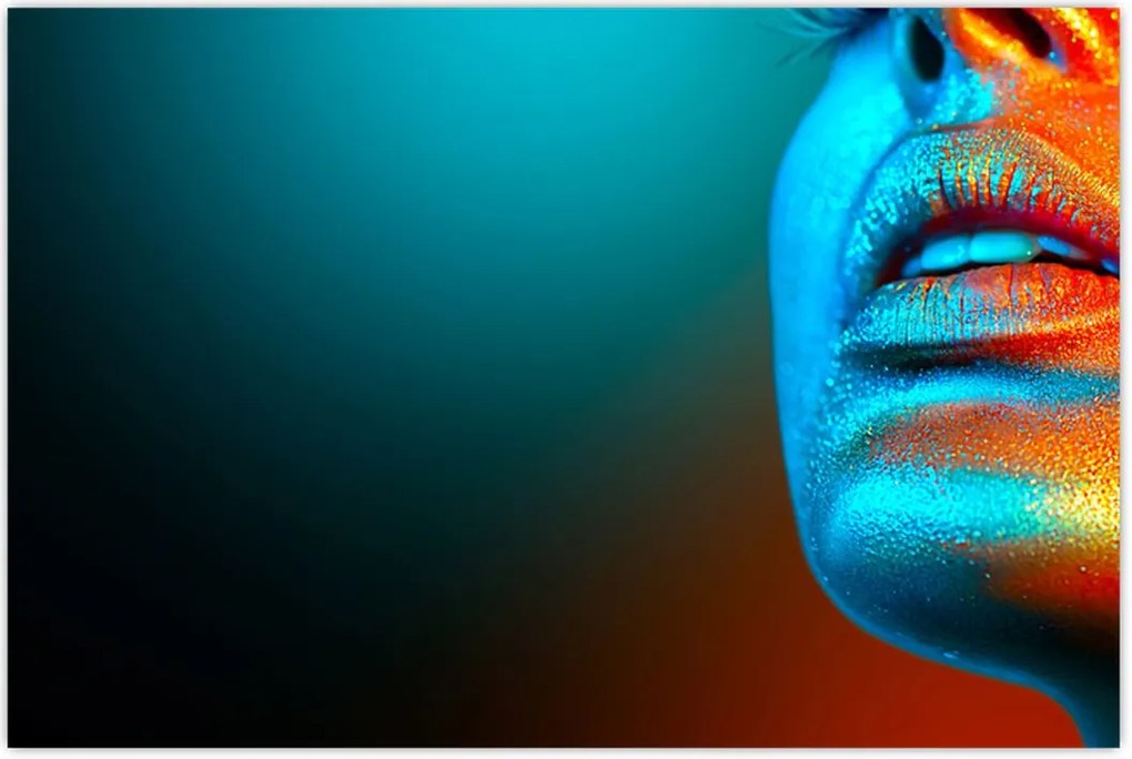 Tablou - Fața sclipitoare (90x60 cm)