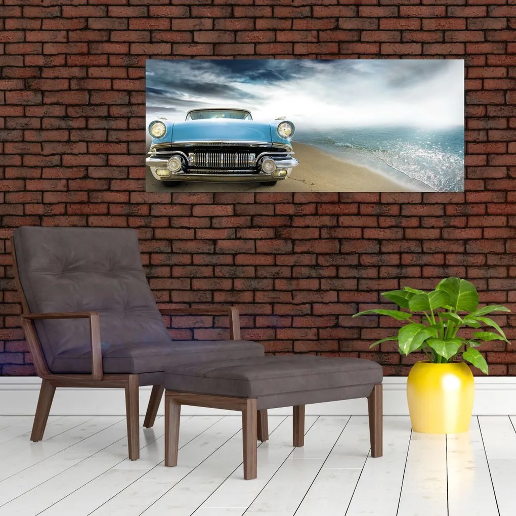 Tablou - Cabriolet de epocă (120x50 cm)