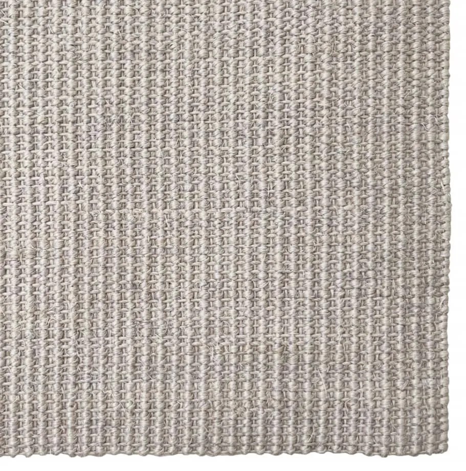 Covor din sisal natural, nisipiu, 100x100 cm Nisip, 100 x 100 cm