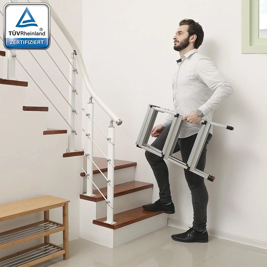 Scara cu 3 trepte Aluminiu