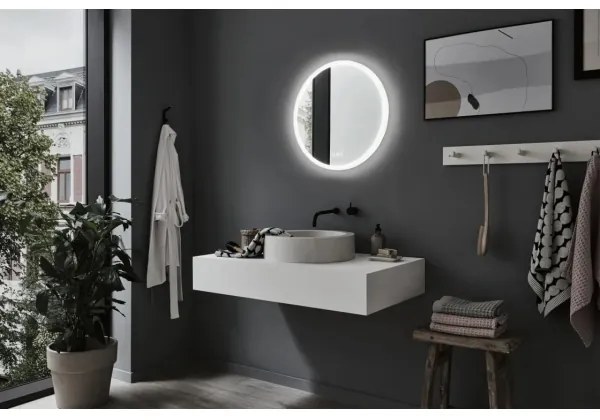 Paulmann 78952- Oglindă baie LED 21W IP44 MIRA cu iluminare și reglare 230V