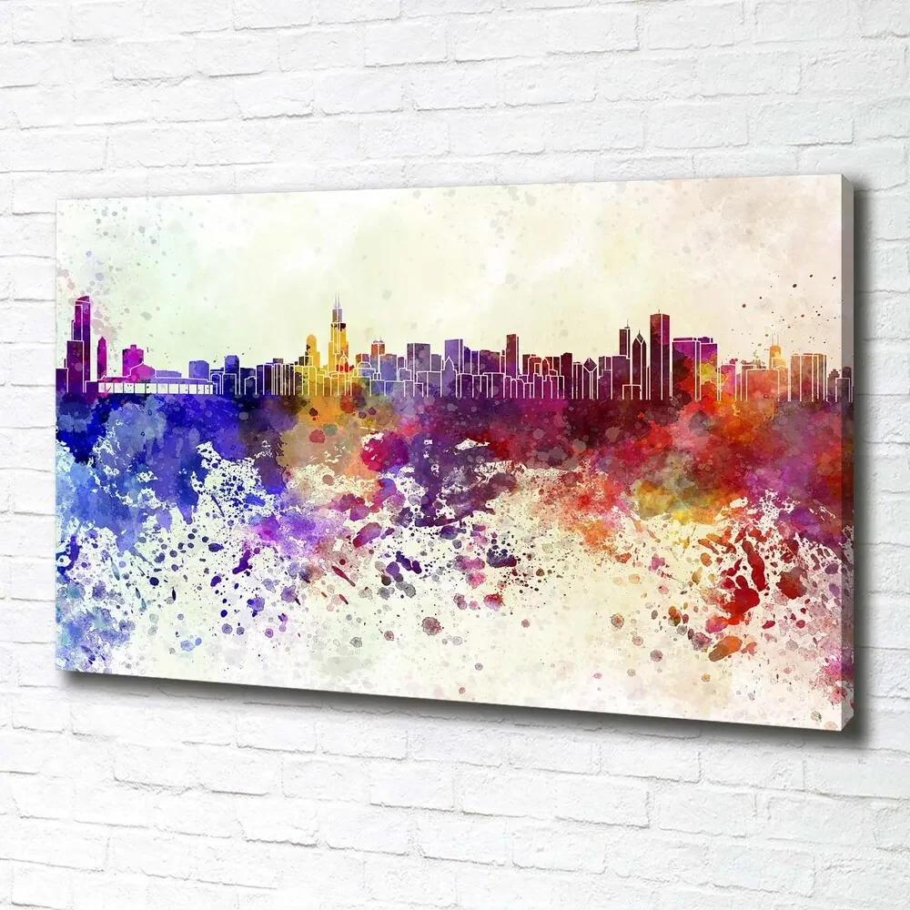 Tablou canvas Colorat chicago