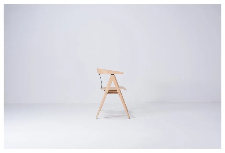 Bancă din lemn de stejar Gazzda Ava, natural