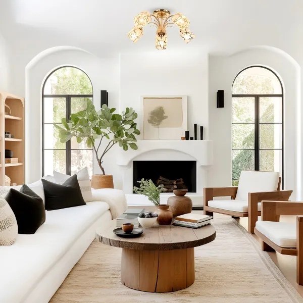 Lustră aplicată Brilagi MEGAPOLIS 5xE14/60W/230V auriu