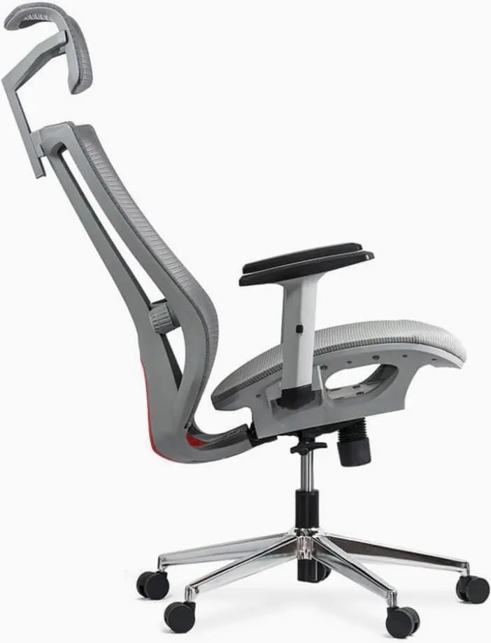 Scaun ergonomic SYYT 9510, spătar înalt și bază metalică