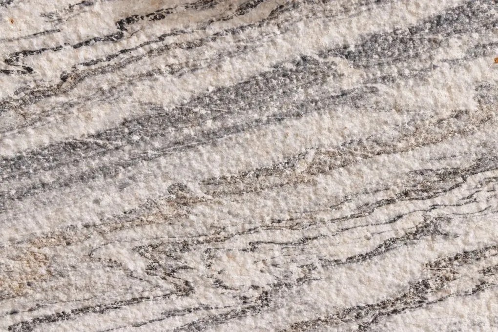 Comoda suspendata din lemn de salcam si furnir de piatra ORGANIC 160cm