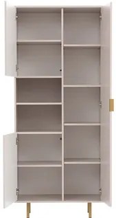 Set mobilier living Newelon I (Cașmir + auriu) . 1105963