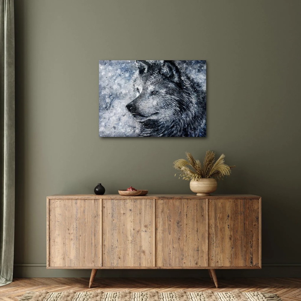 Tablou - Lupul din desene animate (70x50 cm)