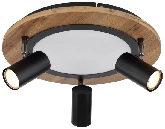 Spot LED KASSU 3xGU10/5W + LED/15W/230V Globo 67307D