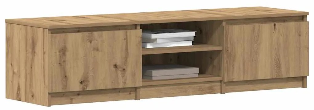 vidaXL Dulap TV, stejar artizanal, 140x40x36 cm, lemn prelucrat