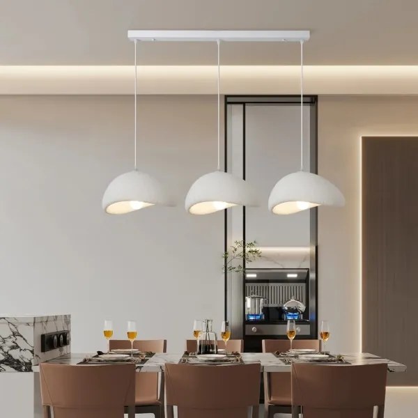 BRILAGI - Lustră suspendată pe cablu WABI SABI 3xE27/60W/230V albă