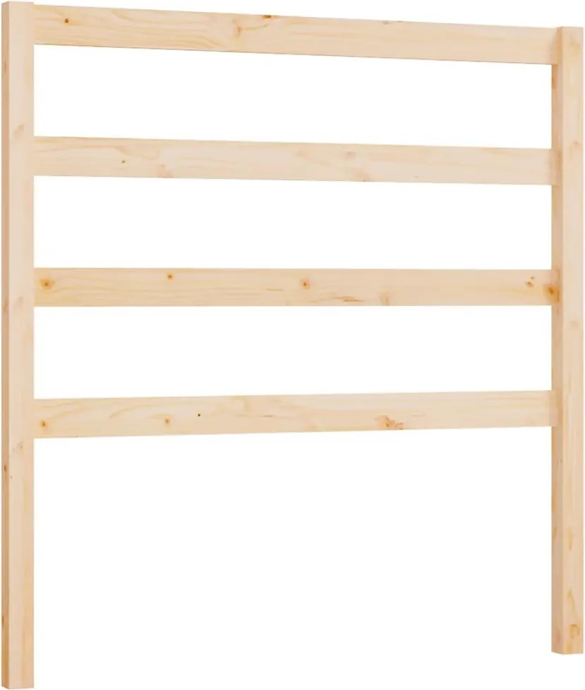 vidaXL Tăblie de pat, 96x4x100 cm, lemn masiv de pin
