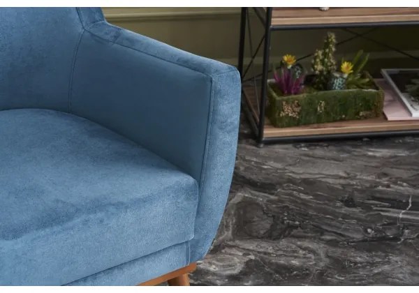 Fotoliu SIRO albastru