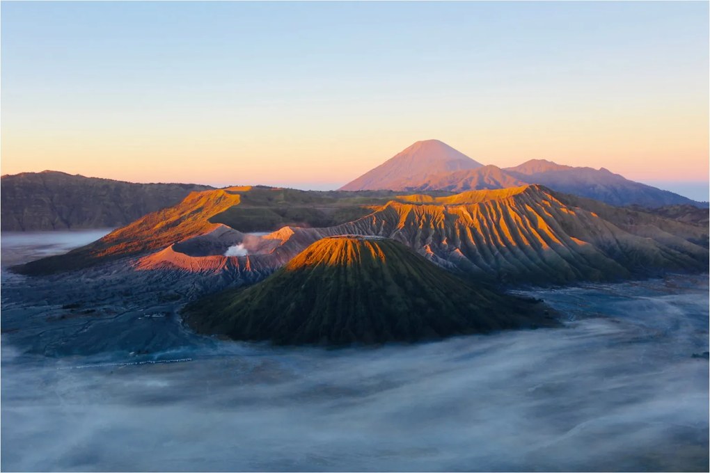 Tablou cu muntele Bromo în Indonesia (90x60 cm)