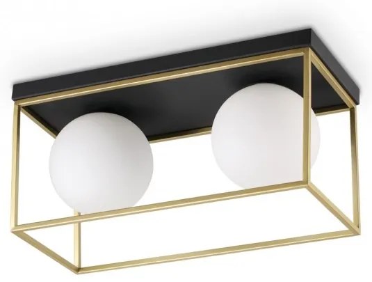 Plafoniera design modern Lingotto PL2 198149