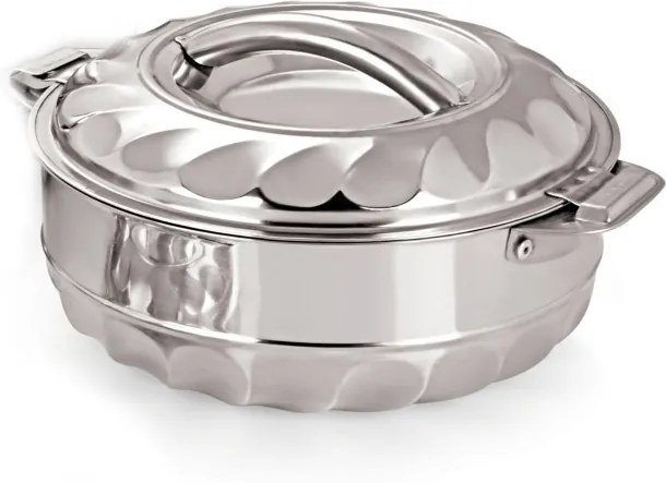 Caserola termos din inox,pereti dubli,3.5 Litri