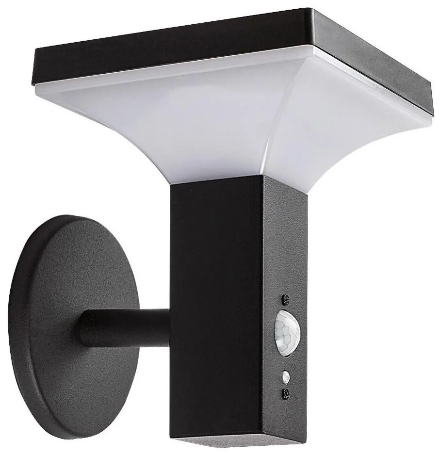 Rabalux 77044 - Lampă solară LED de perete GELEEN LED/4W/230V IP44 negru