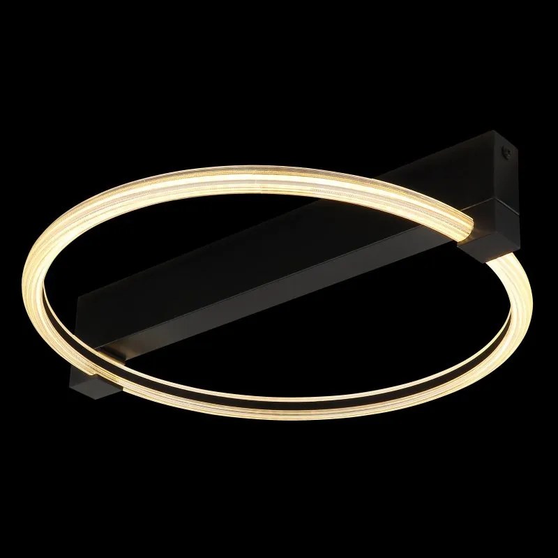 Plafoniera LED metal negru FLETCHER