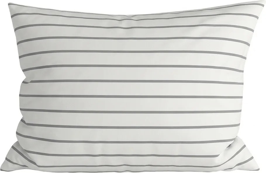 Husa din bumbac pentru perna CAPRIVI 50x70 cm, gri