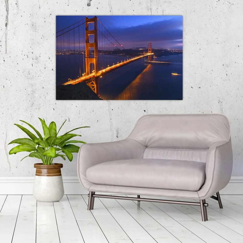 Tablou - Podul Golden Gate (90x60 cm)