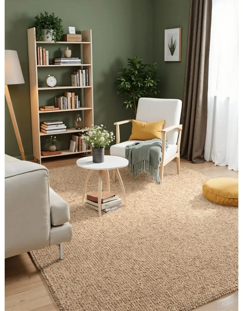 Covor maro deschis lavabil 160x230 cm Rocco Caramel – Elle Decoration