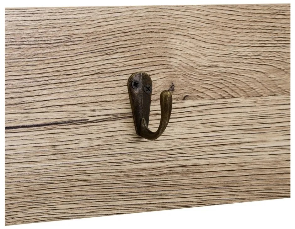 Set pentru hol negru/cu aspect de lemn de stejar – Casa Selección