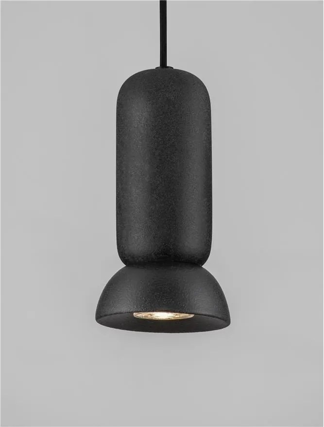 Pendul minimalist ceramica neagra PARLO