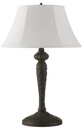 Lampă de masă AMY 1xE27/60W/230V - Searchlight EU46092WH