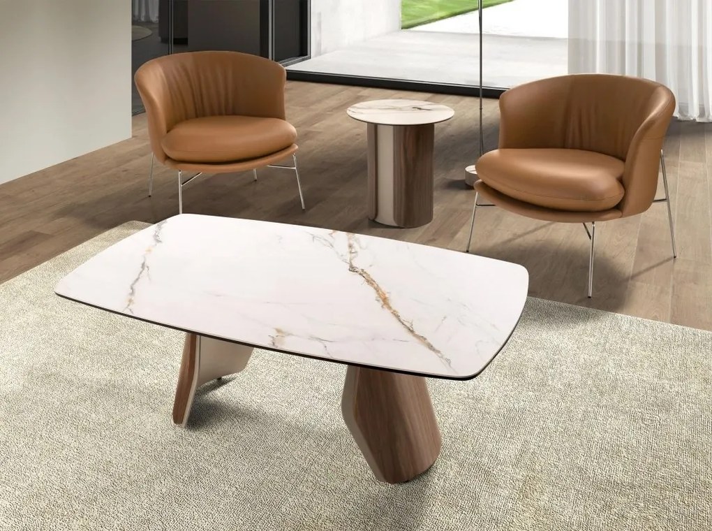 Masuta laterala design LUX Walnut