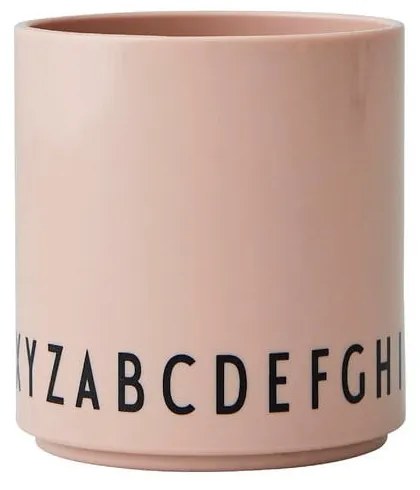 Cană pentru copii Design Letters Eat &amp; Learn, roz