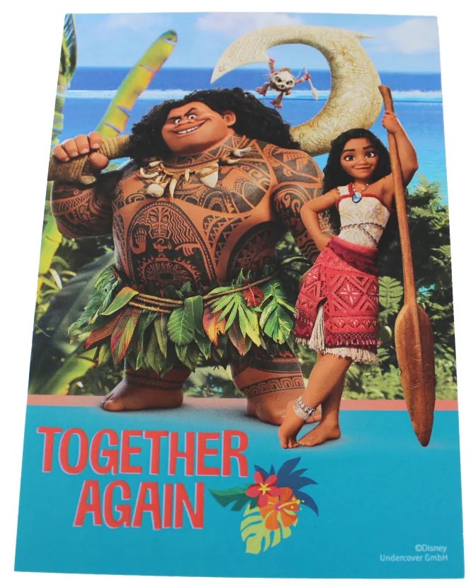 Disney Vaiana Together Again set papetărie 5 buc.