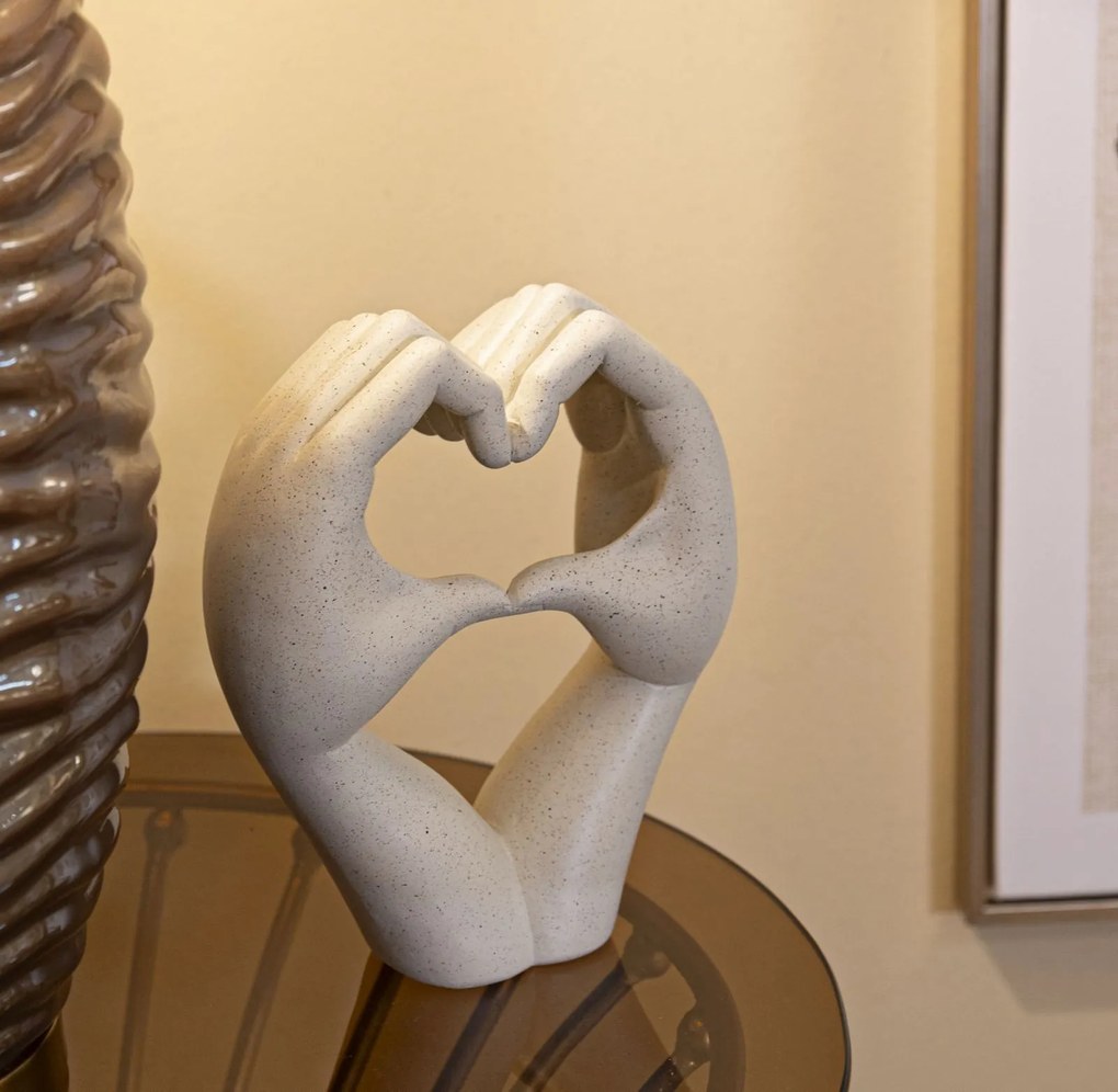 Mauro Ferretti Sculptura Love Stons Cm 16,5X7X18 | Aosom Romania