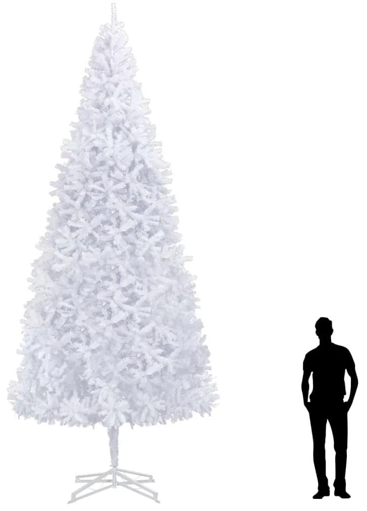 vidaXL Brad de crăciun artificial, alb, 500 cm