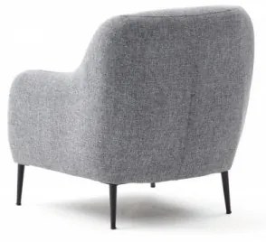 Fotoliu Venus, Poliester / Linen, Gri