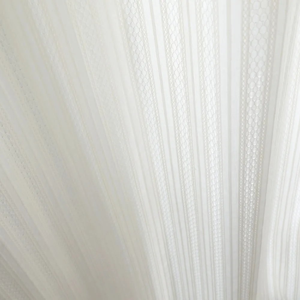 Perdea albă din bumbac 140x137 cm Zofia Broderie Anglaise – Pineapple Elephant