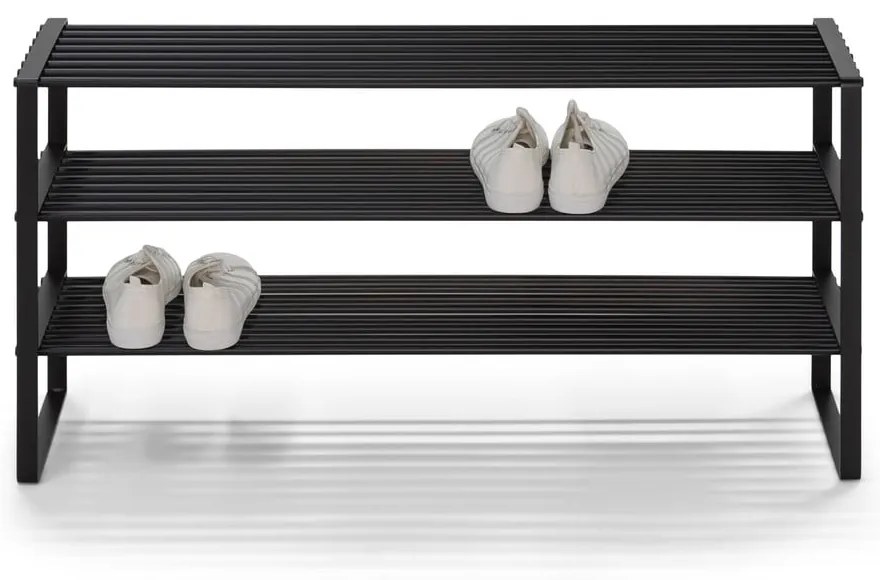 Pantofar negru din metal 100x48,5x29 cm Rex – Spinder Design