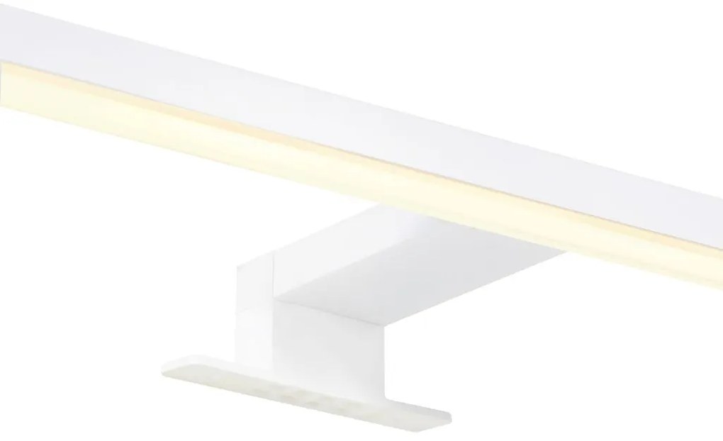 Aplica de perete LED pentru baie IP44 Marlee alb 3000K
