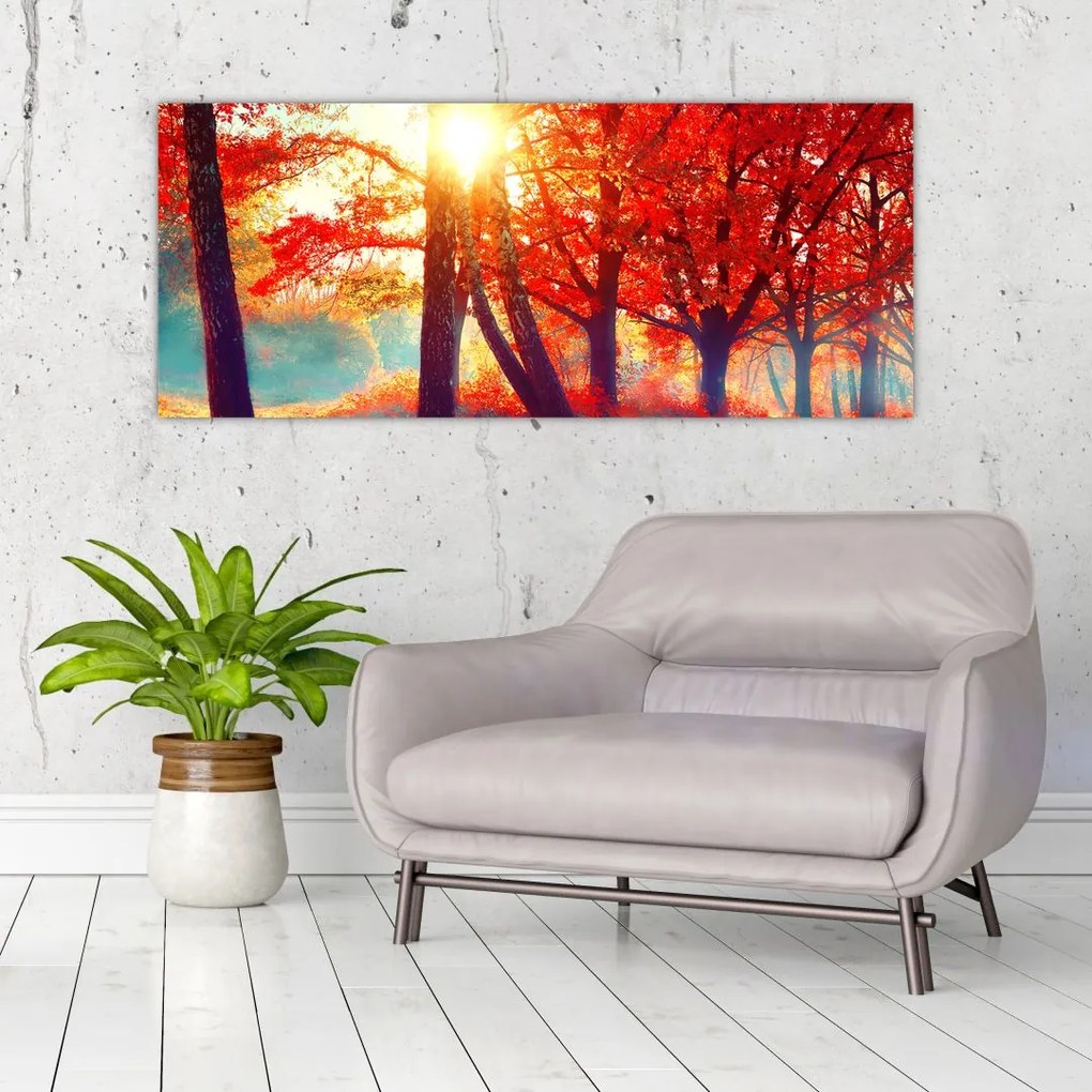 Tablou - Peisaj de toamnă (120x50 cm)
