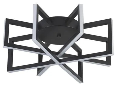 Plafoniera LED design modern Belle negru D-45cm
