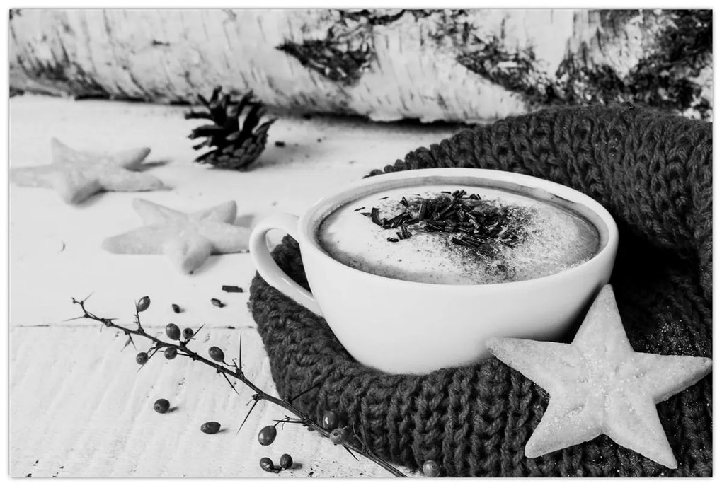 Tablou - Cappuccino de iarnă (90x60 cm)