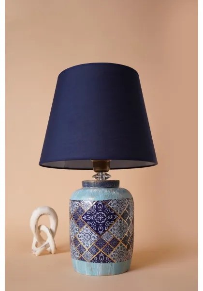 Lampă de birou RAMZES 1xE27/40W/230V albastră