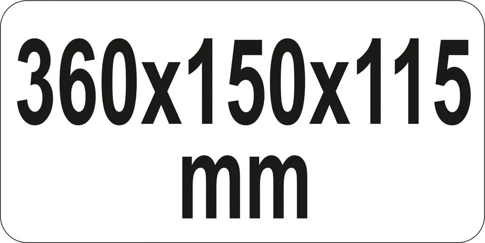 Cutie de scule 360x150x115mm