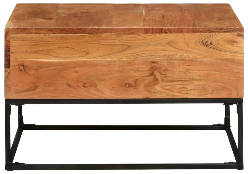320818 vidaXL Măsuță de cafea, 68x68x41 cm, lemn masiv de acacia