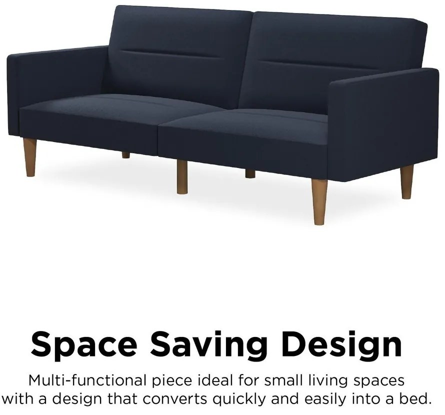 Canapea extensibilă Mainstays, albastru închis